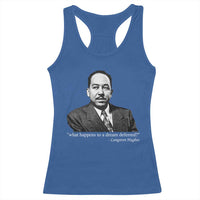 Langston Hughes Racerback Tank Top A Dream Deferred Juneteenth Black History Civil Right