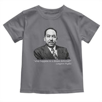 Langston Hughes Toddler T Shirt A Dream Deferred Juneteenth Black History Civil Right