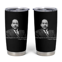 Langston Hughes Tumbler Cup A Dream Deferred Juneteenth Black History Civil Right