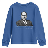 Langston Hughes Youth Sweatshirt A Dream Deferred Juneteenth Black History Civil Right