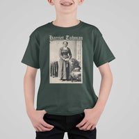 Harriet Tubman T Shirt For Kid Juneteenth Black History Freedom