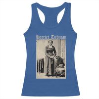 Harriet Tubman Racerback Tank Top Juneteenth Black History Freedom