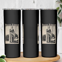 Harriet Tubman Skinny Tumbler Juneteenth Black History Freedom