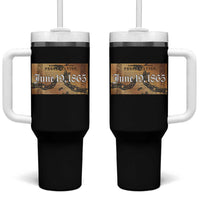 Juneteenth Emancipation Proclamation End of Slavery Tumbler With Handle Black Freedom History