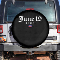 June 19 1865 Juneteenth Flag Spare Tire Cover Celebrating Black Freedom History