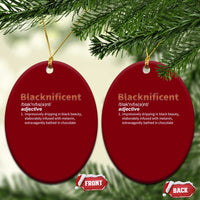 Blacknificient Definition Ceramic Ornament Black History African Roots African American - Wonder Print Shop