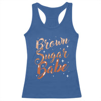 Brown Sugar Babe Racerback Tank Top Proud Woman Melanin Pride Black Girl