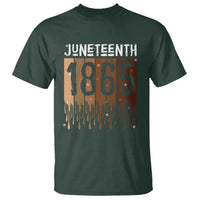 Juneteenth 1865 T Shirt June 19th Celebrating Black Freedom Melanin