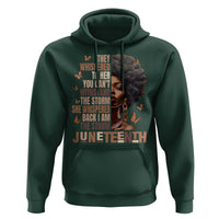 I'm The Storm Black Women Hoodie Juneteenth Black History Melanin