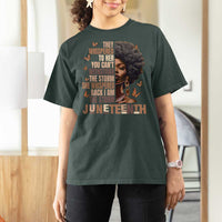 I'm The Storm Black Women T Shirt For Women Juneteenth Black History Melanin