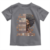 I'm The Storm Black Women Toddler T Shirt Juneteenth Black History Melanin