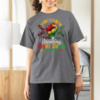 Breaking Every Chain Since 1865 Juneteenth T Shirt For Women Celebrating Black Freedom