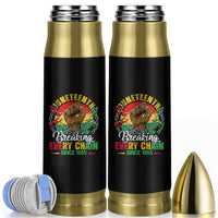 Juneteenth Breaking Every Chain Since 1865 Bullet Tumbler Retro Vintage