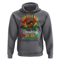 Juneteenth Breaking Every Chain Since 1865 Hoodie Retro Vintage