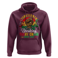 Juneteenth Breaking Every Chain Since 1865 Hoodie Retro Vintage
