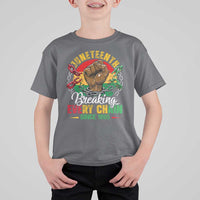Juneteenth Breaking Every Chain Since 1865 T Shirt For Kid Retro Vintage