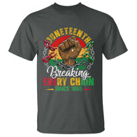Juneteenth Breaking Every Chain Since 1865 T Shirt Retro Vintage