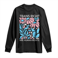 Trans Rights Long Sleeve Shirt Protect Trans Social Justice LGBT - Wonder Print Shop