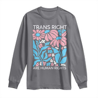 Trans Rights Long Sleeve Shirt Protect Trans Social Justice LGBT - Wonder Print Shop