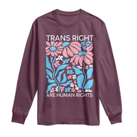 Trans Rights Long Sleeve Shirt Protect Trans Social Justice LGBT - Wonder Print Shop