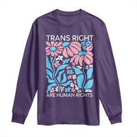 Trans Rights Long Sleeve Shirt Protect Trans Social Justice LGBT - Wonder Print Shop