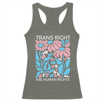 Trans Rights Racerback Tank Top Protect Trans Social Justice LGBT - Wonder Print Shop