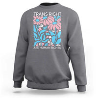 Trans Rights Sweatshirt Protect Trans Social Justice LGBT - Wonder Print Shop