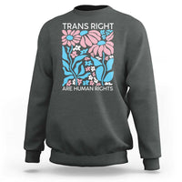 Trans Rights Sweatshirt Protect Trans Social Justice LGBT - Wonder Print Shop