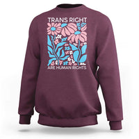 Trans Rights Sweatshirt Protect Trans Social Justice LGBT - Wonder Print Shop