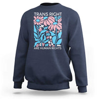 Trans Rights Sweatshirt Protect Trans Social Justice LGBT - Wonder Print Shop