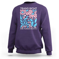 Trans Rights Sweatshirt Protect Trans Social Justice LGBT - Wonder Print Shop