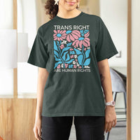 Trans Rights T Shirt For Women Protect Trans Social Justice LGBT - Wonder Print Shop