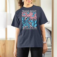 Trans Rights T Shirt For Women Protect Trans Social Justice LGBT - Wonder Print Shop