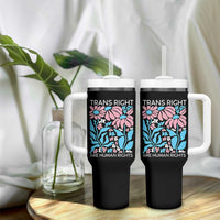 Trans Rights Tumbler With Handle Protect Trans Social Justice LGBT - Wonder Print Shop