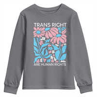 Trans Rights Youth Sweatshirt Protect Trans Social Justice LGBT - Wonder Print Shop
