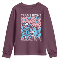 Trans Rights Youth Sweatshirt Protect Trans Social Justice LGBT - Wonder Print Shop