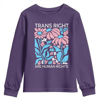 Trans Rights Youth Sweatshirt Protect Trans Social Justice LGBT - Wonder Print Shop