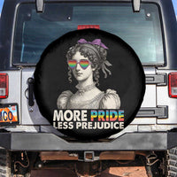 More Pride Less Prejudice Spare Tire Cover LGBTQ Proud Ally Pride Month - Wonder Print Shop