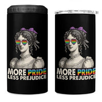 More Pride Less Prejudice 4 in 1 Can Cooler Tumbler LGBTQ Proud Ally Pride Month - Wonder Print Shop
