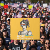 More Pride Less Prejudice Protest Sign LGBTQ Proud Ally Pride Month - Wonder Print Shop