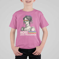 More Pride Less Prejudice T Shirt For Kid LGBTQ Proud Ally Pride Month - Wonder Print Shop