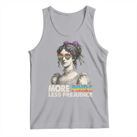 More Pride Less Prejudice Tank Top LGBTQ Proud Ally Pride Month - Wonder Print Shop