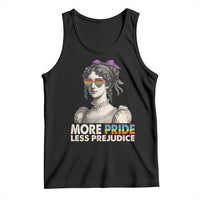 More Pride Less Prejudice Tank Top LGBTQ Proud Ally Pride Month - Wonder Print Shop