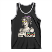 More Pride Less Prejudice Tank Top LGBTQ Proud Ally Pride Month - Wonder Print Shop