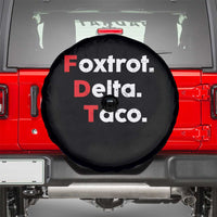 Foxtrot Delta Taco Spare Tire Cover Subtle FDT Resist - Wonder Print Shop