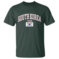 South Korea National Team T Shirt Retro Vintage Sport Varsity Korean Flag