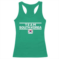 Team South Korea Korean Flag Racerback Tank Top