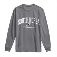 South Korea Soccer Team Long Sleeve Shirt Retro Korea National Football Fan
