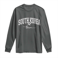 South Korea Soccer Team Long Sleeve Shirt Retro Korea National Football Fan