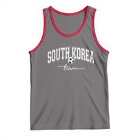 South Korea Soccer Team Tank Top Retro Korea National Football Fan
